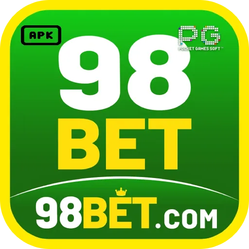 Imagem promovendo download do APK oficial 98bet para Android