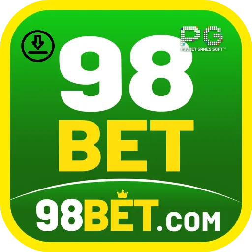 Imagem promovendo download gratuito do app 98bet