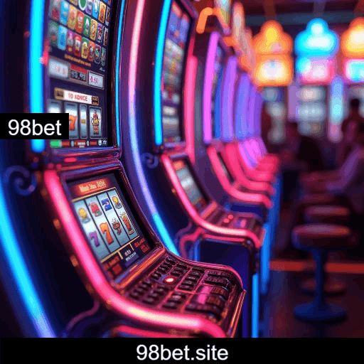 Variedade de 1.500 jogos de caça-níqueis na 98bet.